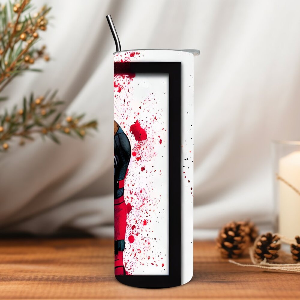 Deadpool 20 oz Tumbler - Picture 5 of 5